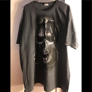 🔆 Skull paint men’s shirt